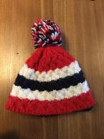 Gebreide kindermuts / muts uit Noorwegen, Ophalen of Verzenden, Zo goed als nieuw, Jongen of Meisje, Muts