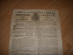 OUDE krant Groninger Courant voor stad en Ommelanden 1840, Verzamelen, Ophalen of Verzenden, Voor 1920, Nederland, Krant