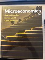 NIEUW Microeconomics 3e editie, Ophalen of Verzenden, Nieuw, Economie en Marketing