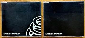 METALLICA - ENTER SANDMAN (2 x CD-SINGLE) beschikbaar voor biedingen