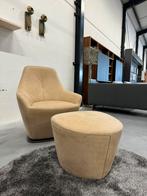 Showmodel Leolux Cantate Fauteuil leer Design stoel Poef, Huis en Inrichting, Fauteuils, Leolux, Nieuw, Ophalen of Verzenden, 50 tot 75 cm