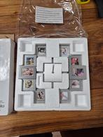 Fotolijst met Klok - Nieuw in doos!, Ophalen, Nieuw, Analoog, Overige typen