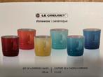 Le Creuset set 6 espresso mokjes 100ml + 1 mokje 70 ml, Keramiek, Nieuw, Ophalen of Verzenden, Overige stijlen