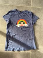 Donkerblauw shirtje van Paul Frank maat L maar valt kleiner, Kleding | Dames, T-shirts, Maat 38/40 (M), Zo goed als nieuw, Korte mouw