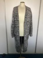 Mooi zwart wit gemeleerd vest, Kleding | Dames, Truien en Vesten, Ophalen of Verzenden, Zo goed als nieuw, Maat 46/48 (XL) of groter