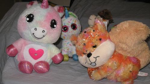 8 Div. knuffels, Kinderen en Baby's, Speelgoed | Knuffels en Pluche, Gebruikt, Overige typen, Ophalen of Verzenden