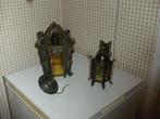 twee vintage retro lampen, Ophalen of Verzenden