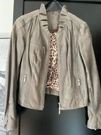 Leren dames jack, Ophalen of Verzenden, Zo goed als nieuw, Maat 38/40 (M), Bruin