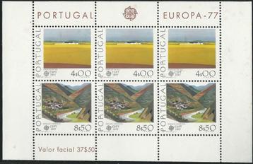 PORTUGAL 1977 EUROPA-CEPT Blokje, Michel: B-20, Postfris. beschikbaar voor biedingen