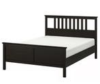 Ikea Hemnes ombouw 140x200 zwart, Huis en Inrichting, Slaapkamer | Bedden, Ophalen, Gebruikt, Zwart, 140 cm