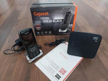 Gigaset SL450a Solid Black beschikbaar voor biedingen