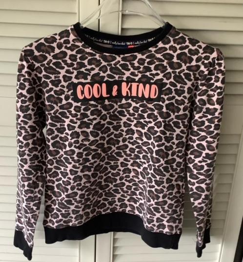 truitje in tijgerprint, merk Tom Du maat 140/146, Kinderen en Baby's, Kinderkleding | Maat 140, Zo goed als nieuw, Meisje, Trui of Vest