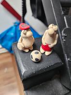 Klei Poppetjes met Voetbal, Ophalen of Verzenden, Gebruikt, Overige typen