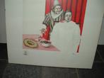Pierrot door Louis-Anne zeefdruk 33/100 Afm. 48x 60 cm, Antiek en Kunst, Kunst | Litho's en Zeefdrukken, Ophalen of Verzenden