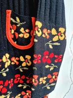 Super schattig warm vintage vest met bloemen, Ophalen of Verzenden, Zo goed als nieuw, Maat 42/44 (L)