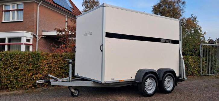 Sirius G130 gesloten aanhanger 301x171x190cm 2500kg bwj 2021, Auto diversen, Aanhangers en Bagagewagens, Zo goed als nieuw, Ophalen