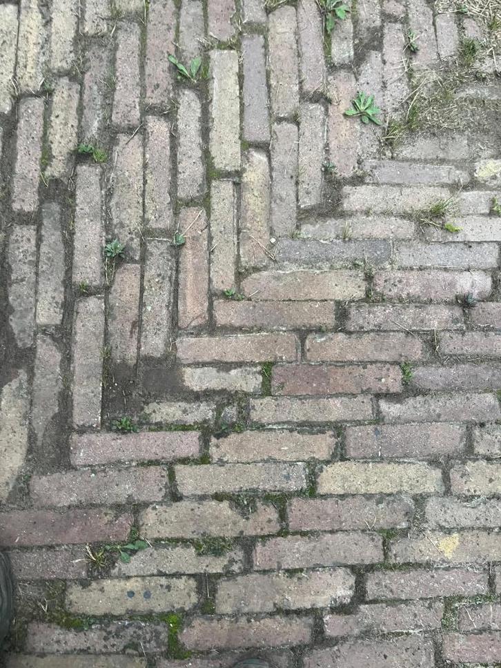 70m2 Waalformaat gebakken klinkers (5 duimers) WORDT BEZORGD, Tuin en Terras, Tegels en Klinkers, Gebruikt, Klinkers, Keramiek