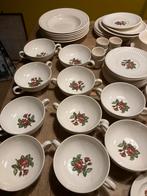 Grote partij Wedgwood servies - Moss Rose, Ophalen, Gebruikt, Wedgwood, Wedgewood