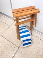 Twee mooie teak houten inklapbare boot/regisseur stoelen, Tuin en Terras, Tuinstoelen, Ophalen, Gebruikt, Teakhout