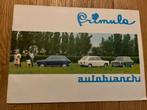 Autobianchi Primula autofolder 1967 brochure, Ophalen of Verzenden, Gelezen, Overige merken