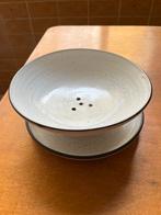 Zaalberg schaaltje vergiet set wit, Antiek en Kunst, Antiek | Keramiek en Aardewerk, Ophalen of Verzenden