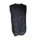 Athé Vanessa Bruno Zwarte Mouwloze Blouse Maat 38, Maat 38/40 (M), Verzenden, Vanessa bruno, Zwart