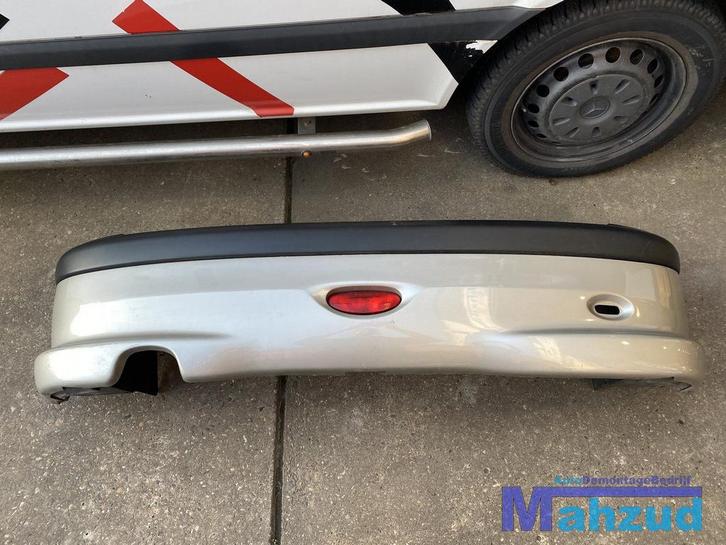 PEUGOET 206 GRIJS ETSC Achterbumper bumper achter hatchback, Auto-onderdelen, Carrosserie en Plaatwerk, Bumper, Peugeot, Achter