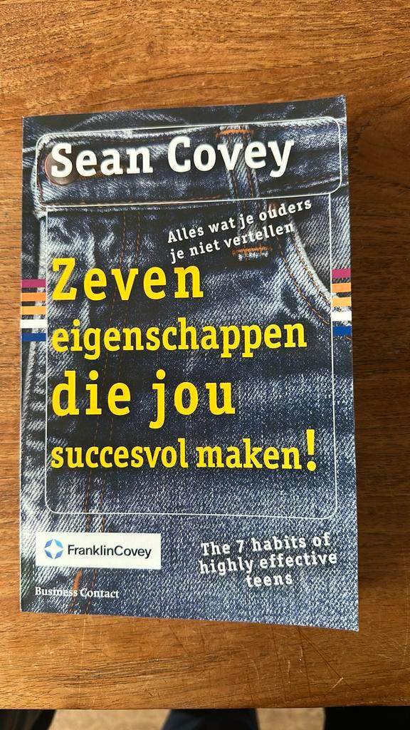 Sean Covey - Zeven eigenschappen die jou succesvol maken!, Boeken, Kinderboeken | Jeugd | 13 jaar en ouder, Zo goed als nieuw