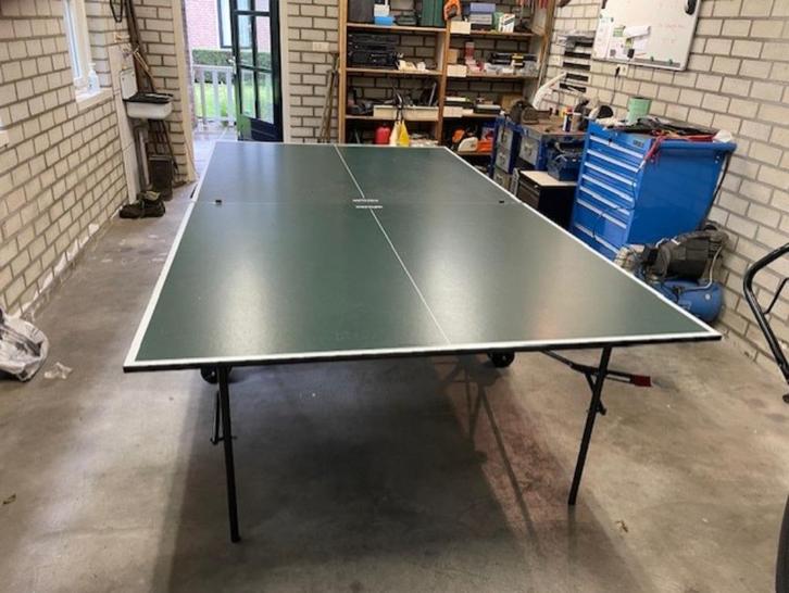 TE KOOP: KETTLER tafeltennistafel – z.g.a.n., Sport en Fitness, Tafeltennis, Gebruikt, Tafel Indoor, Inklapbaar, Verrijdbaar, Wedstrijdformaat