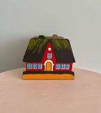 Schattige vintage houten servettenhouder., Vintage, Gebruikt, Vintage, Vintage