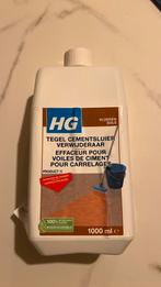 HG Tegelcementsluier, Ophalen, Schoonmaakmiddel