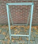 Reclamebord,reclamestandaard,aluminium,frame,poster,stoep, Verzamelen, Ophalen, Gebruikt, Gebruiksvoorwerp