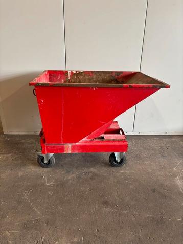 Kantelbak / kiepbak / heftruckbak / kiepcontainer beschikbaar voor biedingen