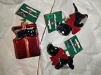 3 takkie en siepie Jip en Janneke kerst hangers van glas, Ophalen, Zo goed als nieuw