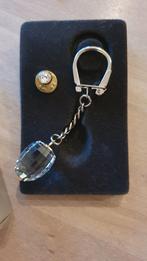 Swarovski set met Sleutelhanger en Pin/Broche  € 20,00, Ophalen of Verzenden, Nieuw, Mode-accessoire