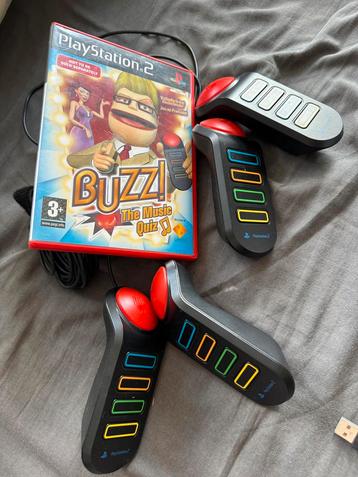 PS2 playstaion 2 buzz incl. drukknoppen beschikbaar voor biedingen
