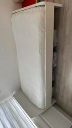 Eenpersoonsbed SLÄKT ikea wit, Kinderen en Baby's, Kinderkamer | Bedden, Ophalen, 85 tot 100 cm, Zo goed als nieuw, Matras
