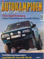 Autokampioen 9 1995 : Jeep Cherokee - Suzuki Vitara - Jeep, Ophalen of Verzenden, Gelezen, Algemeen