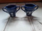 2 Blue band bekers, Huis en Inrichting, Keuken | Servies, Nieuw, Ophalen of Verzenden