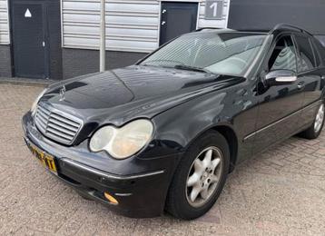 Mercedes-Benz C-Klasse 2.2 CDI C200 Combi 2004 Zwart beschikbaar voor biedingen