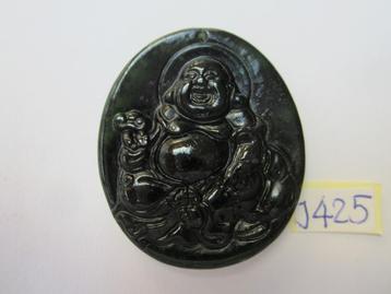 Prachtige hanger /amulet van chinese jade Boeddha.J425 # beschikbaar voor biedingen