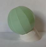 Groene thabur wandlamp groen gelijnde bol lamp Art Deco, Ophalen of Verzenden, Zo goed als nieuw, Glas, Art Deco