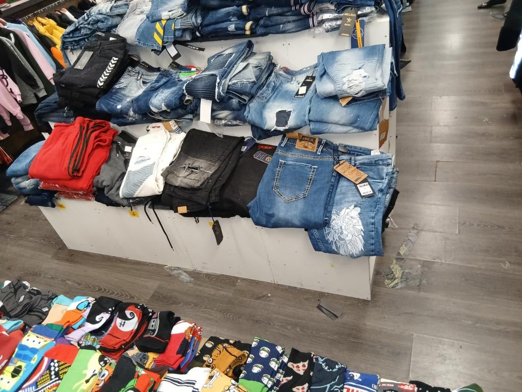 Restant Jeans - Diverse Maten & Kleuren, Blauw, Overige jeansmaten, Gedragen, Diverse