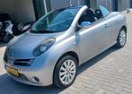Nissan Micra 1.6 C+C cabriolet 2006 Grijs, APK juli 2026, Auto's, Nissan, Voorwielaandrijving, 15 km/l, 4 cilinders, Cabriolet