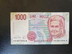 Italië pick 114c 1990 Montessori, Postzegels en Munten, Ophalen of Verzenden, Italië, Los biljet