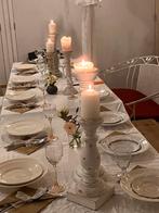 Vintage Servies te Huur - 70 personen, Ophalen, Gebruikt, Overige stijlen, Aardewerk