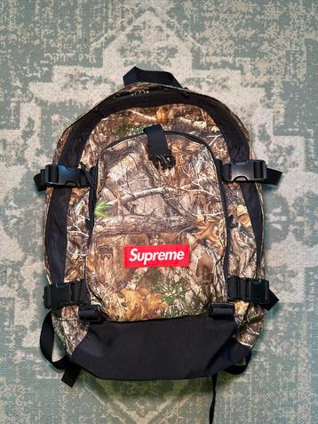 Supreme Backpack (FW19) Real Tree Camo beschikbaar voor biedingen