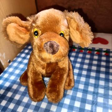Zeeman bruine hond knuffeltje 17 cm groot  beschikbaar voor biedingen