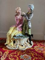 Elegant Porseleinen Beeld – Romantisch Tafereel, Ophalen