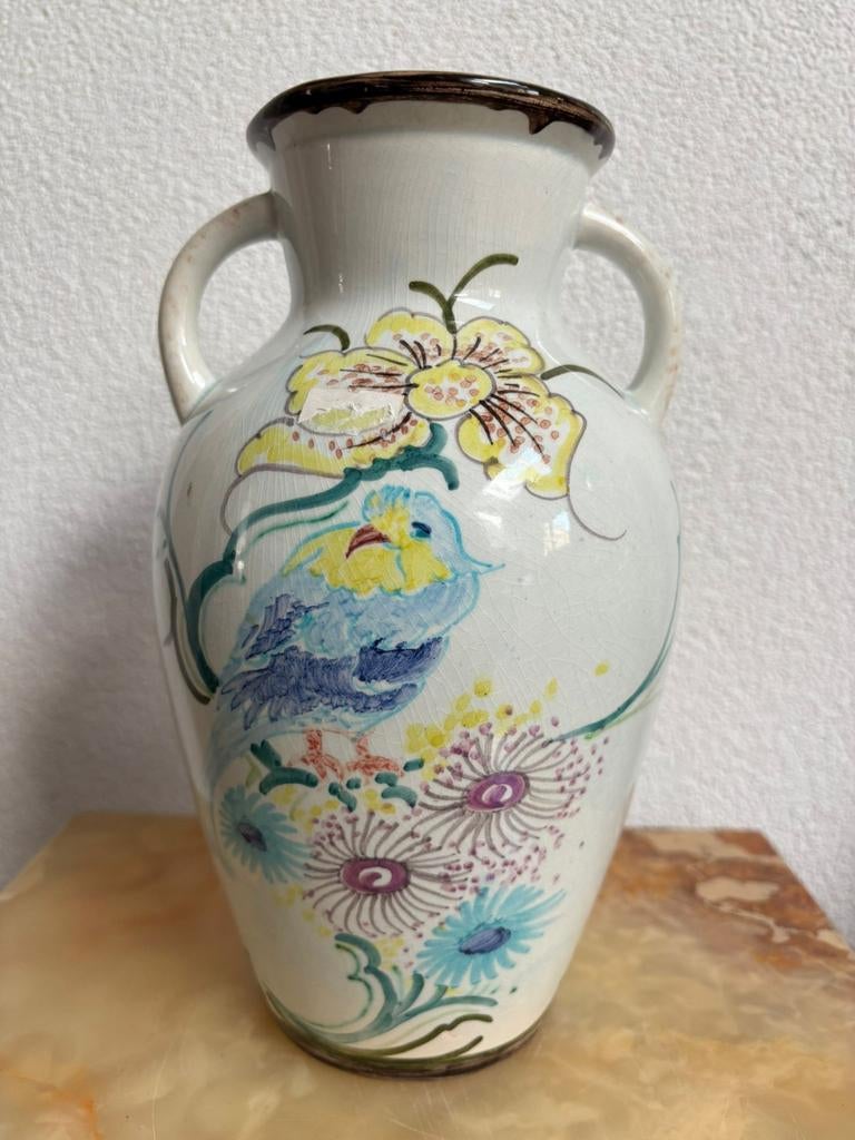 Amfora Vaas Gouda Holland, Antiek en Kunst, Ophalen of Verzenden